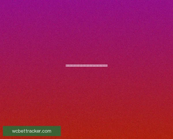 世界杯足球竞猜盘口分析：如何根据盘口变化预测赛事走势和结果