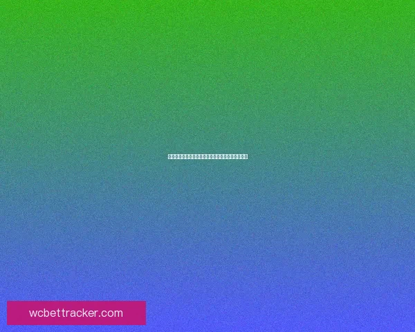 世界杯竞猜赔率分析与推荐助力你精准预测比赛结果