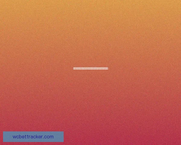 世界杯竞猜赔率分析与推荐助力你精准预测比赛结果